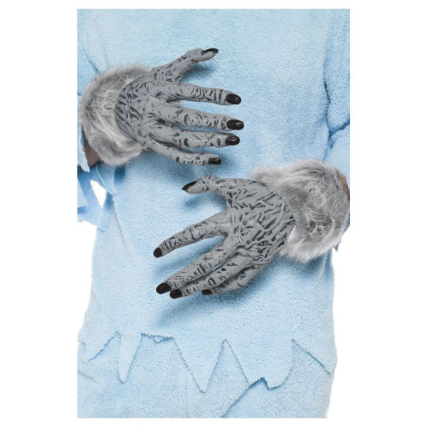 Manos de Hombre Lobo de color Gris para Adulto