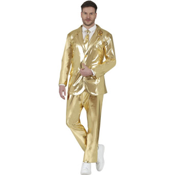 Traje de color Oro para Adulto