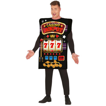 Disfraz de Tragaperras Casino para Adulto