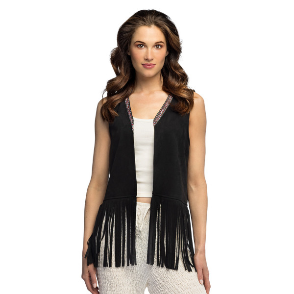 Chaleco de Indy de Color Negro para Adulto