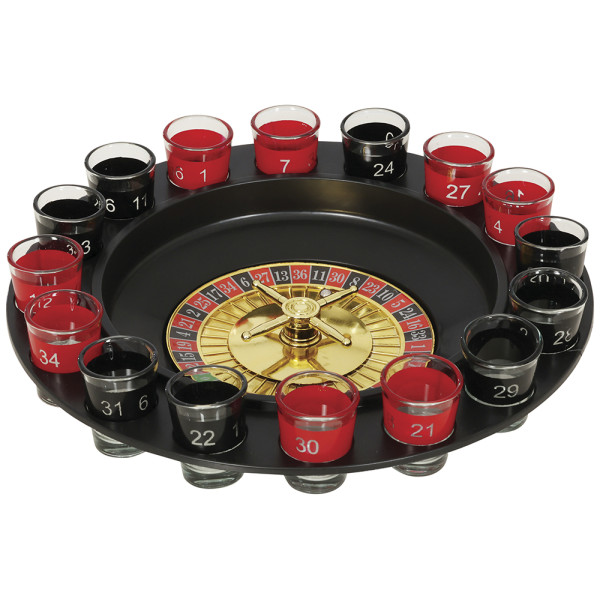 Ruleta de 29 Centímetros con Vasos de Chupito