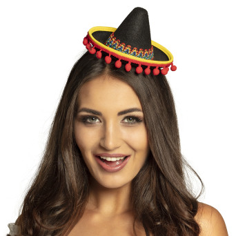Mini Sombrero de Mexicano para Adulto