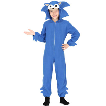 Disfraz de Erizo de color Azul Infantil