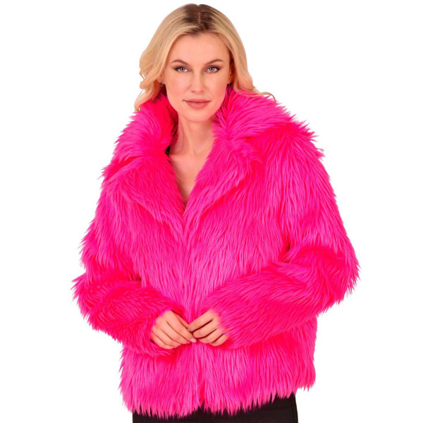 Chaqueta de color Rosa Neón para Adulto