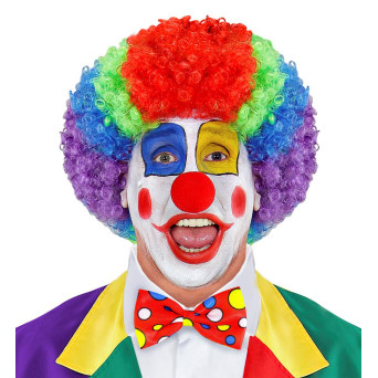 Pajarita de color Rojo con Lunares para Adulto