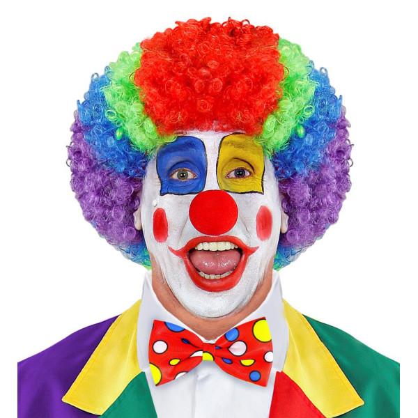 Pajarita de color Rojo con Lunares para Adulto