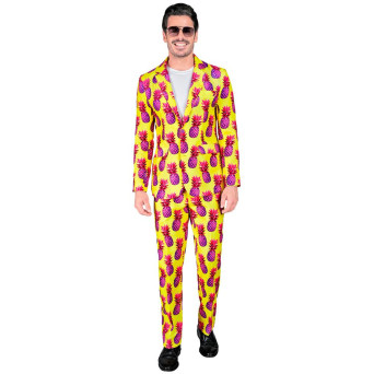 Traje de Piña Neón para Adulto