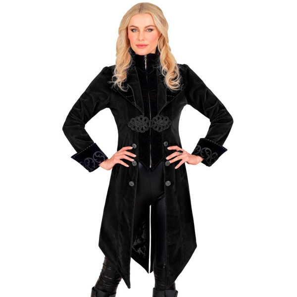Abrigo de Gótico de color Negro para Adulto