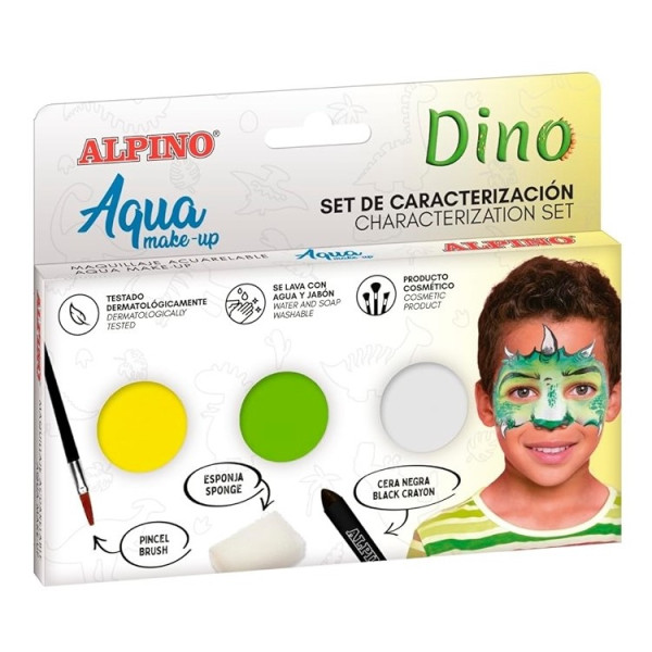 Kit de Maquillaje de Dinosaurio de Alpino