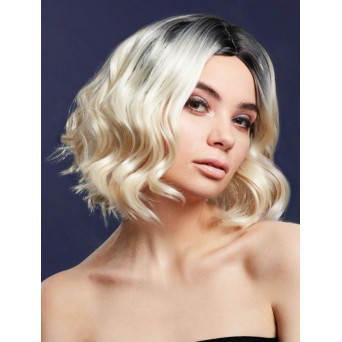 Peluca Rubia de Kourtney Fever de 30 Centímetros para Adulto