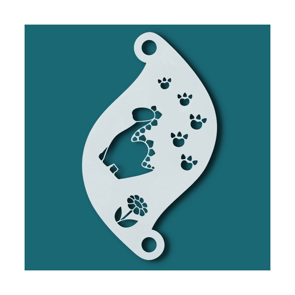 Plantilla de Dinosaurio para Pintacaras de Superstar