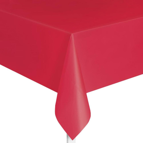 Mantel de color Rojo de 1,37 x 2,74 Metros
