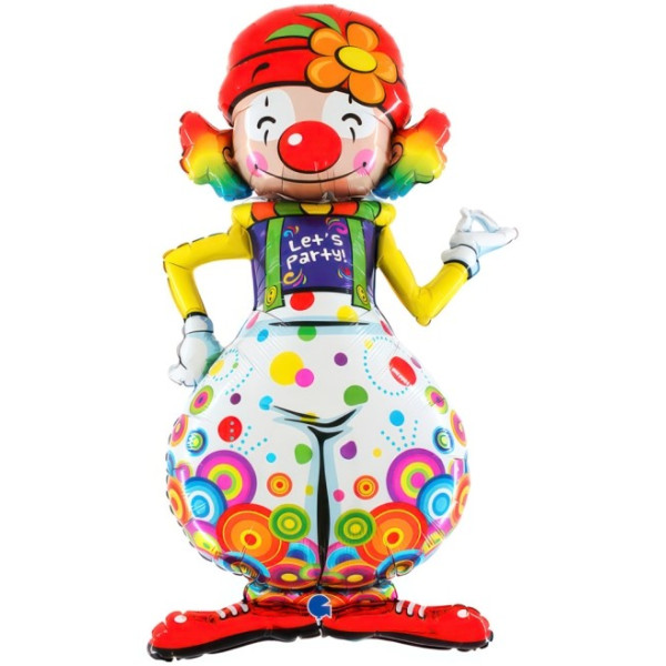 Globo Airloonz de Payaso de 73 x 124 Centímetros