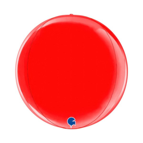 Globo Orbz de 38 Centímetros de color Rojo