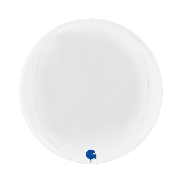 Globo Orbz de 38 Centímetros de color Blanco