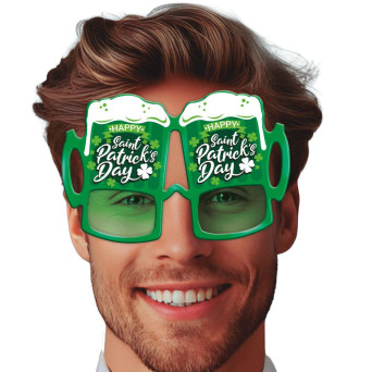 Gafas de Jarra de Cerveza Saint Patrick´s Day para Adulto