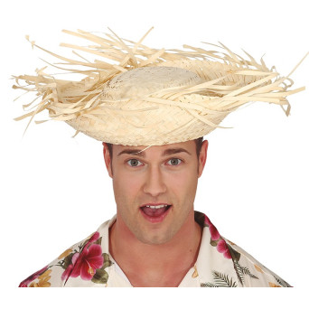 Sombrero de Espantapájaros de color Beige para Adulto