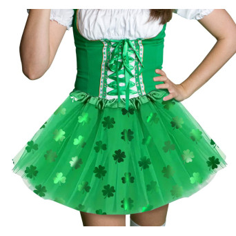 Tutú de San Patrick´s de 40 Centímetros para Adulto