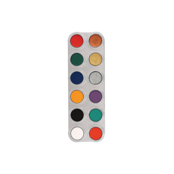 Paleta de Maquillaje en Crema F12 de 12 Colores de Grimas