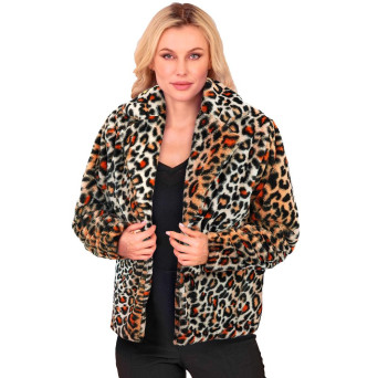 Chaqueta de Leopardo para Adulto