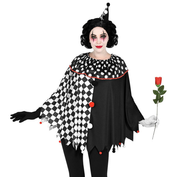 Poncho de Arlequín para Adulto