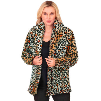 Chaqueta de Leopardo para Adulto