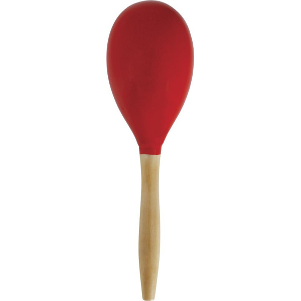 Maraca de 20 Centímetros de color Rojo