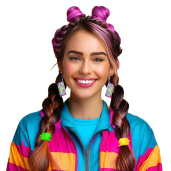 Pendientes de Cassete para Adulto