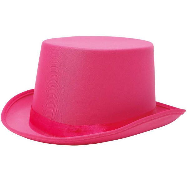 Chistera de color Rosa para Adulto