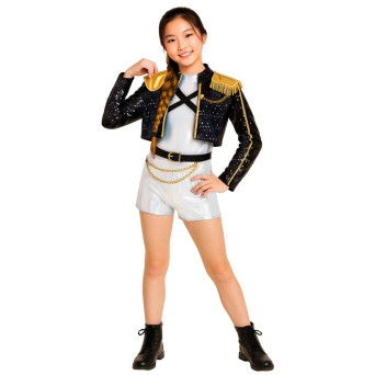 Disfraz de Líder de Plata de Estrella del Pop Infantil