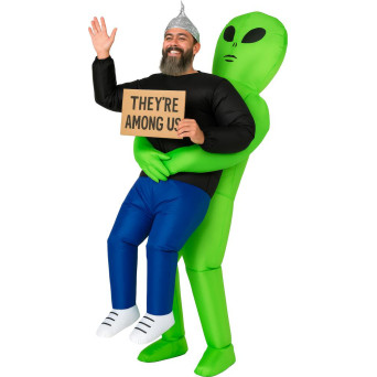 Disfraz de Abducido por Extraterreste Hinchable para Adulto