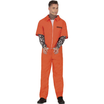 Disfraz de Prisionero Tatuado para Adulto