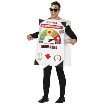 Disfraz de Alcoholímetro para Adulto