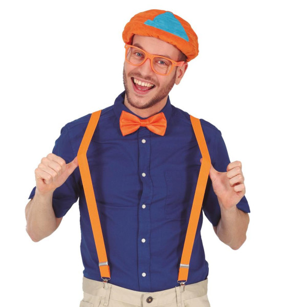 Set de Animador de color Naranja para Adulto