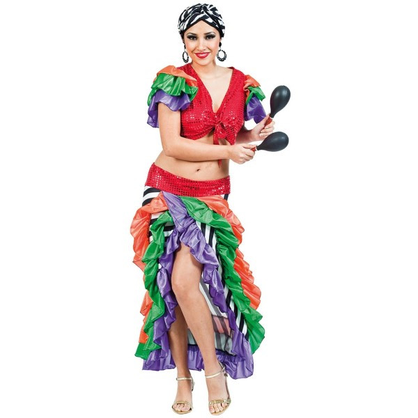 Disfraz de Rumbera Brasileña para Adulto