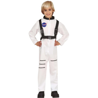 Disfraz de Astronauta de color Blanco Infantil