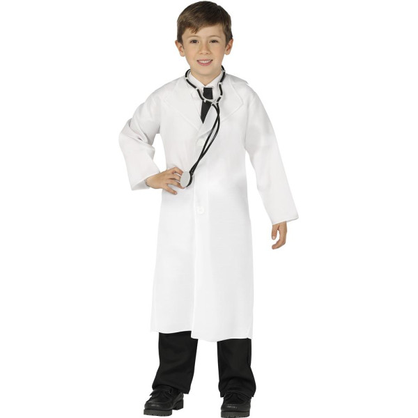Disfraz de Doctor de color Blanco Infantil