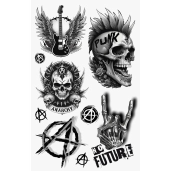 Tatuaje de Punk