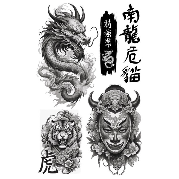 Tatuaje de Asiático