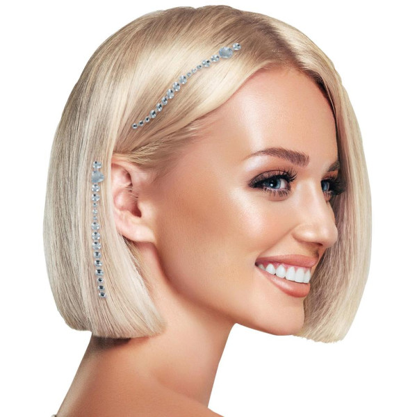Pegatina de Joyas Brillantes para el Pelo