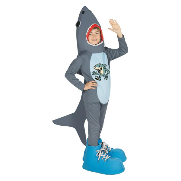 Disfraz de Tiburón con Botas Infantil