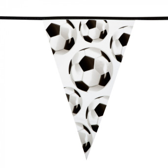 Guirnalda de Banderines de Balón de Fútbol de 6 Metros