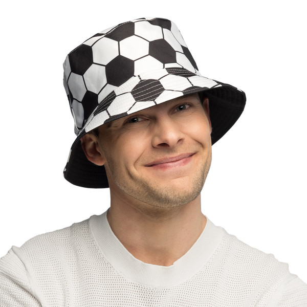 Gorro de Pescador de Balón de Fútbol para Adulto