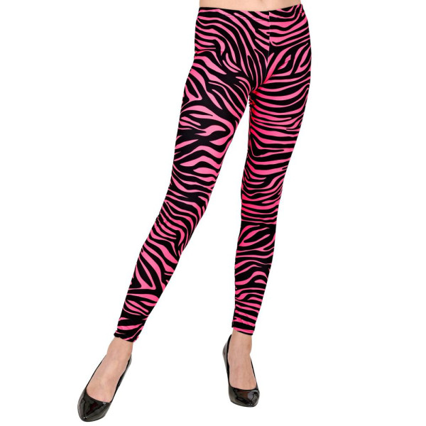 Leggings de los años 80´s de color Rosa Neón para Adulto