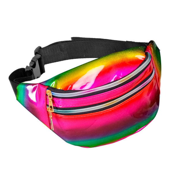 Riñonera de Rainbow Holográfico