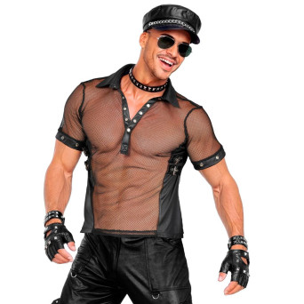 Camiseta de Rock de color Negro para Adulto