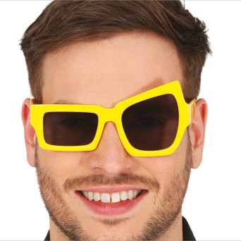 Gafas de color Amarillo para Adulto