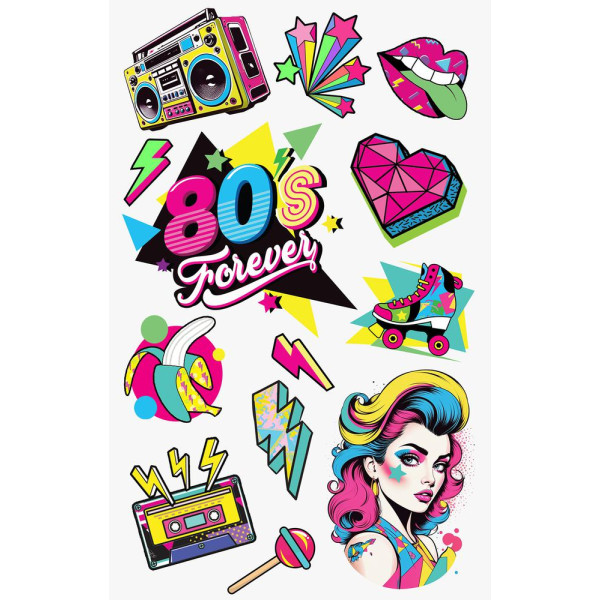 Tatuaje de los años 80´s