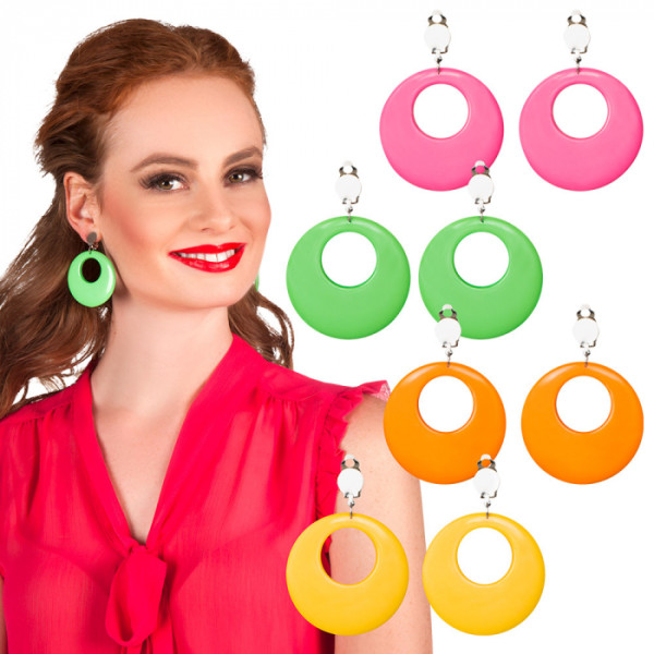 Pendientes de Hippie Varios Colores para Adulto