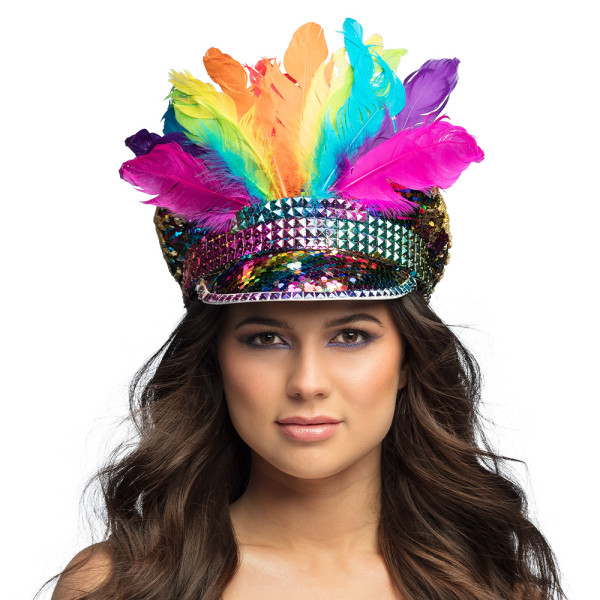 Gorra de Jefe Rainbow para Adulto